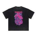 Distressed Punk Monster Graphic Tee