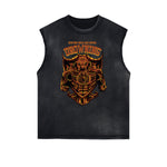 Steampunk Graphic Muscle Tank