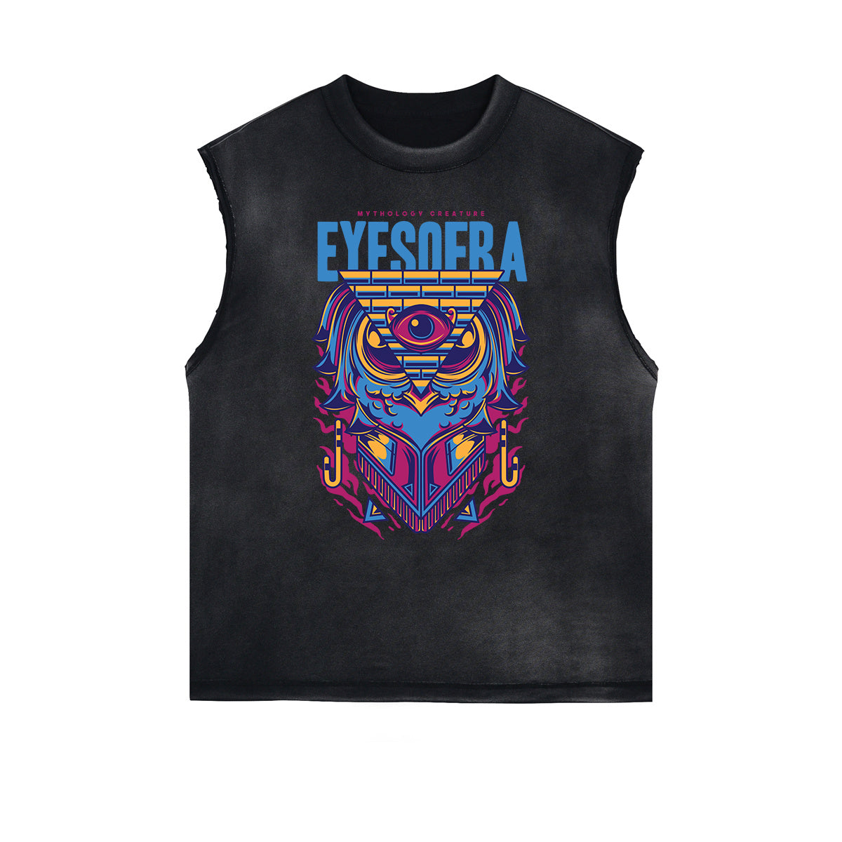 Steampunk Graphic Muscle Tank