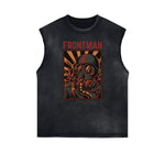 Steampunk Graphic Muscle Tank
