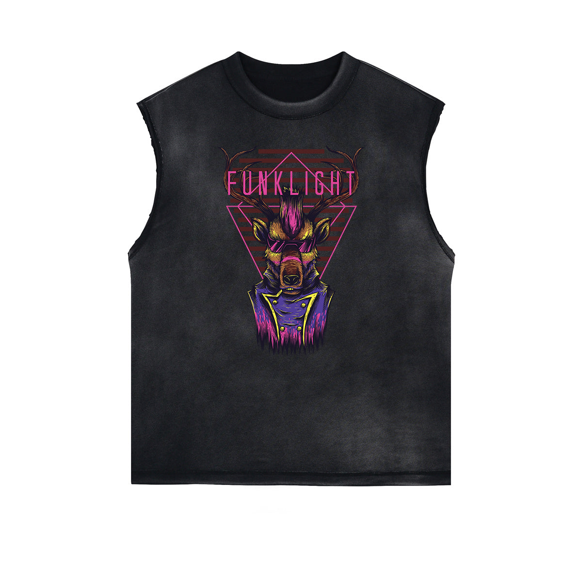Steampunk Graphic Muscle Tank