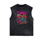 Steampunk Graphic Muscle Tank