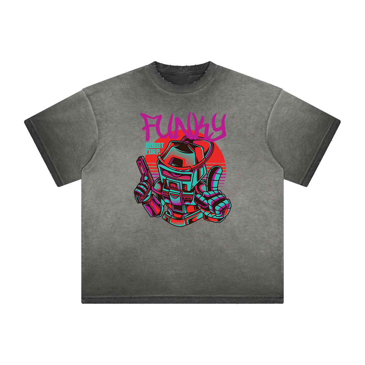 Distressed Steampunk Graphic Tee