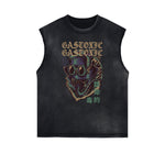 Steampunk Graphic Muscle Tank