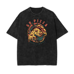 Steampunk Faded Funny Pattern T Shirt