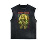 Steampunk Funny Graphic Tank Top