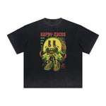 Thick Faded Steampunk Funny Graphic Tee