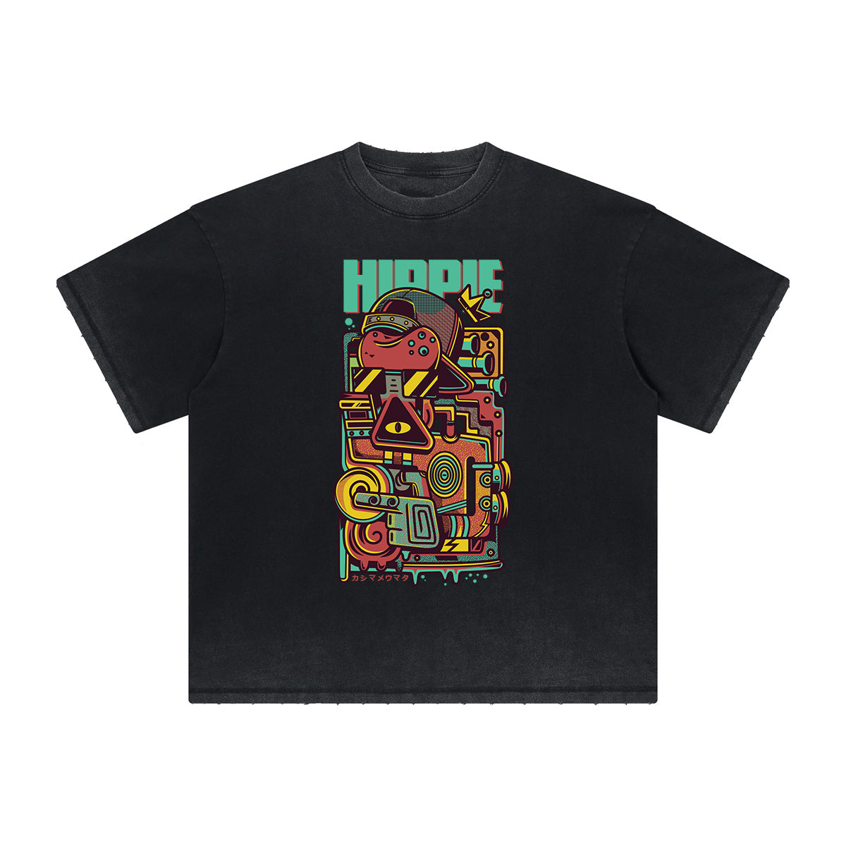 Thick Faded Steampunk Funny Graphic Tee