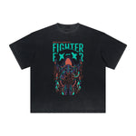 Thick Faded Steampunk Funny Graphic Tee