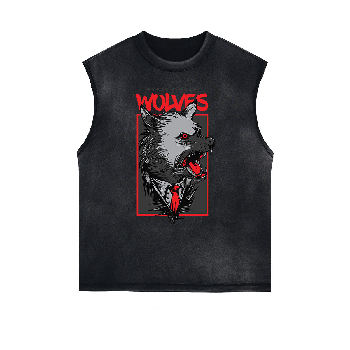 Humorous Cartoon Graphic Muscle Tank