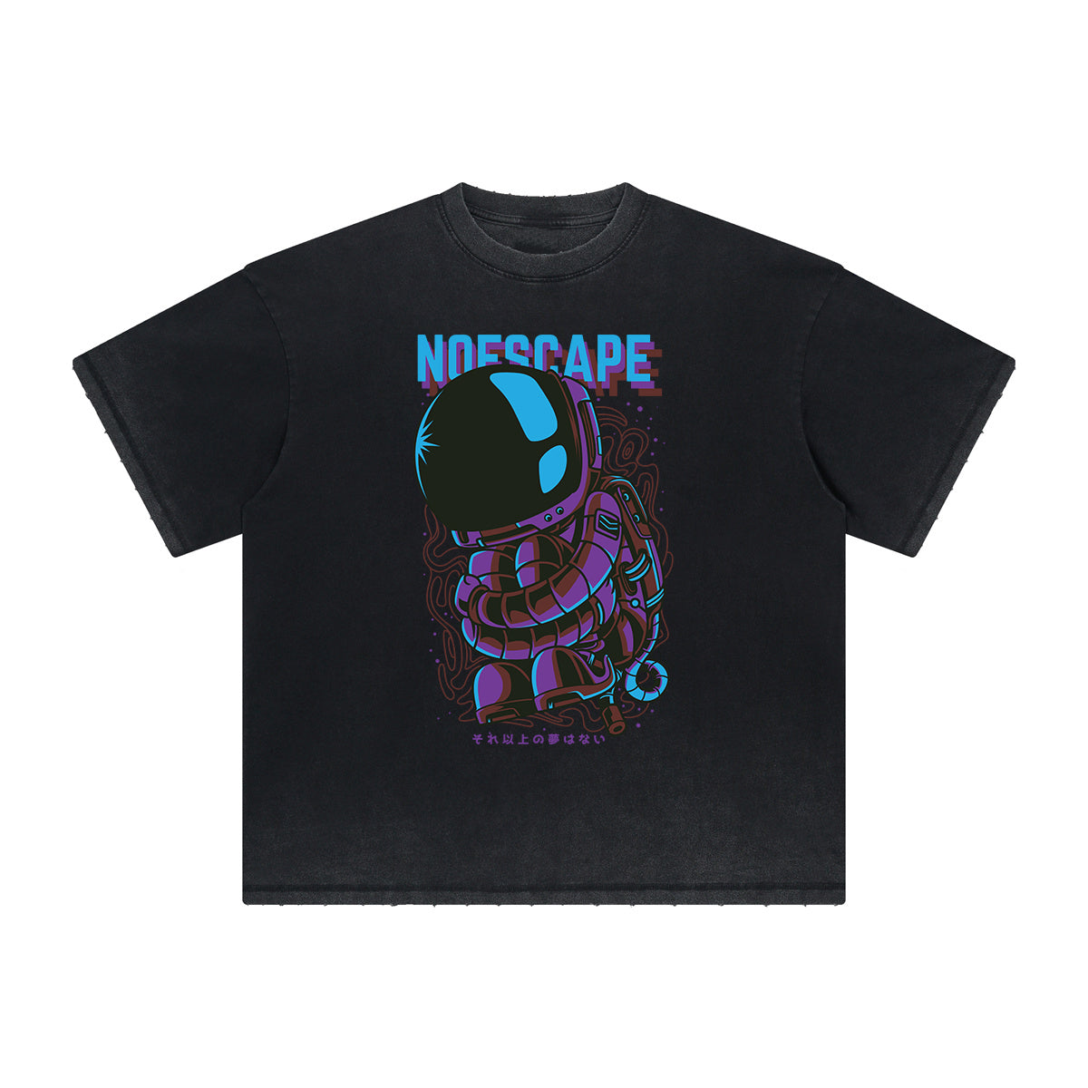 Vintage Frayed Punk Cartoon Graphic Tee