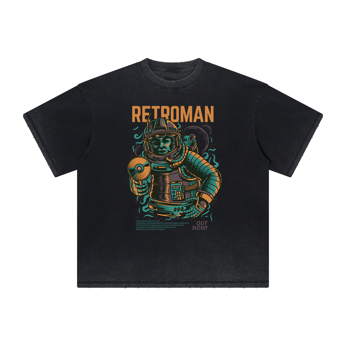 Vintage Frayed Punk Cartoon Graphic Tee