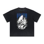 Vintage Frayed Punk Cartoon Graphic Tee