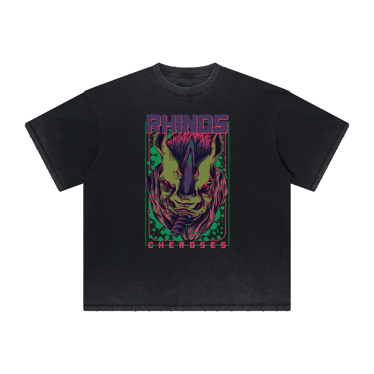 Vintage Frayed Punk Cartoon Graphic Tee