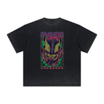 Vintage Frayed Punk Cartoon Graphic Tee