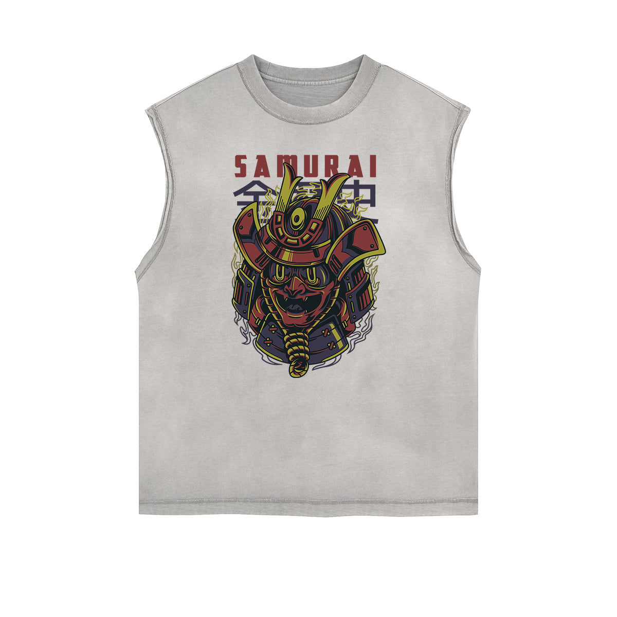 Cartoon Abstract Graphic Muscle Tank