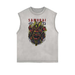 Cartoon Abstract Graphic Muscle Tank