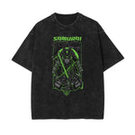 Cartoon Abstract Faded Pattern T Shirt