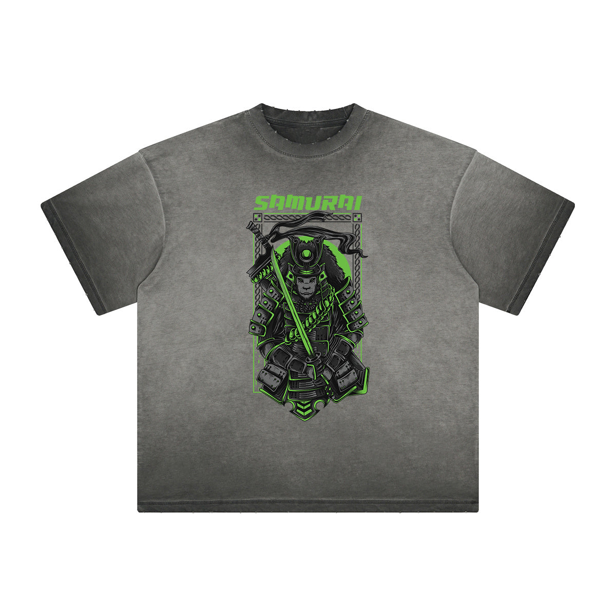 Cartoon Abstract Vintage Frayed Graphic Tee