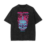 Cartoon Abstract Faded Pattern T Shirt