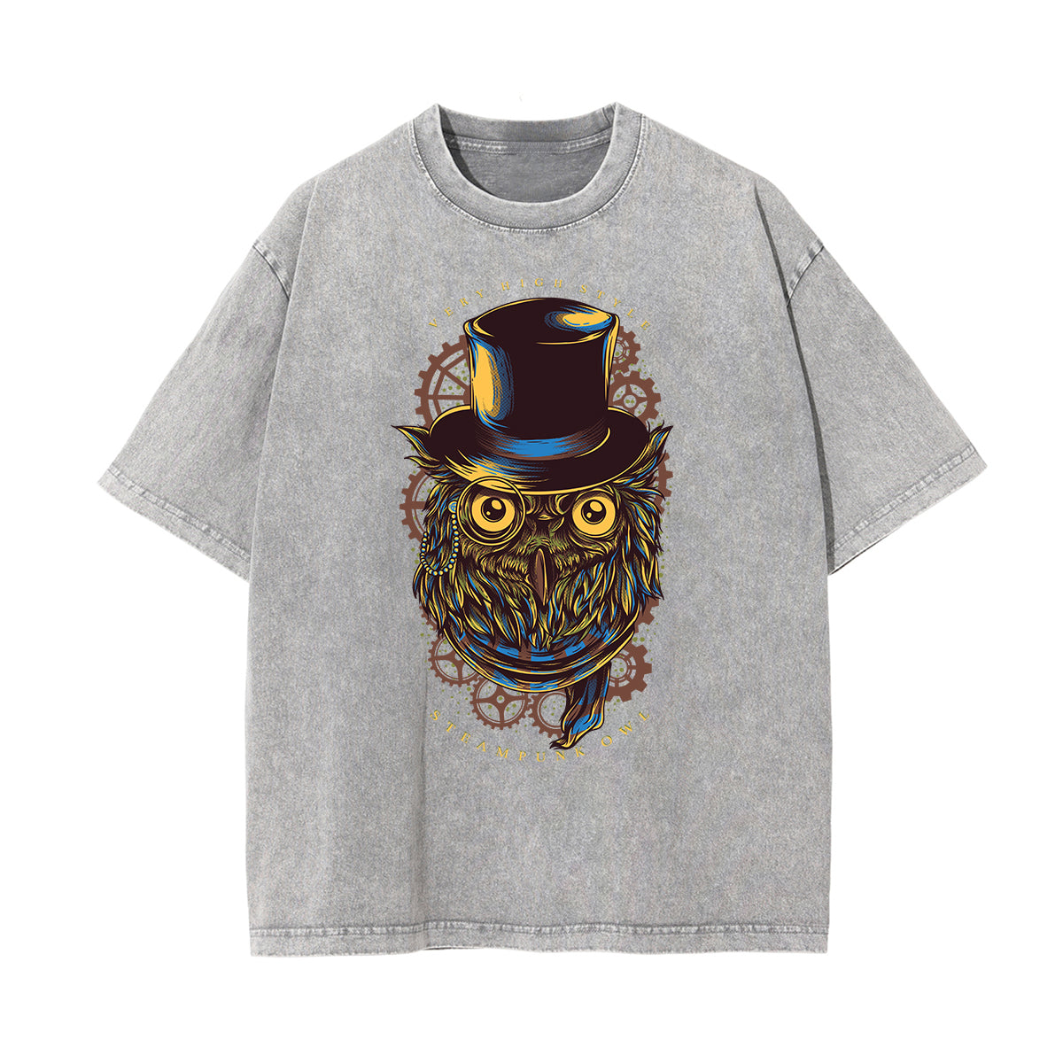 Retro Cartoon Stone Wash Graphic Tee