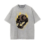 Retro Cartoon Stone Wash Graphic Tee