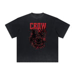 Retro Cartoon Vintage Frayed Graphic Tee