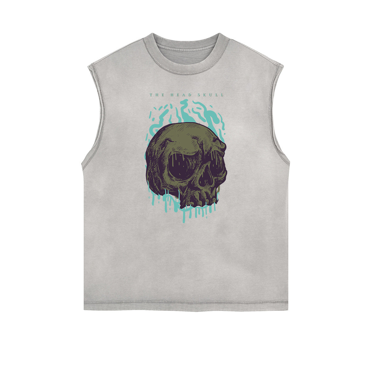 Retro Cartoon Graphic Muscle Tank