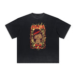 Retro Cartoon Vintage Frayed Graphic Tee