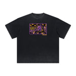 Retro Cartoon Vintage Frayed Graphic Tee