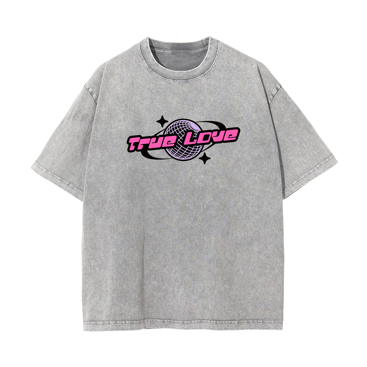 True Love Y2K Valentines Day Graphic Tee-INNBLAC Fashion Apparel