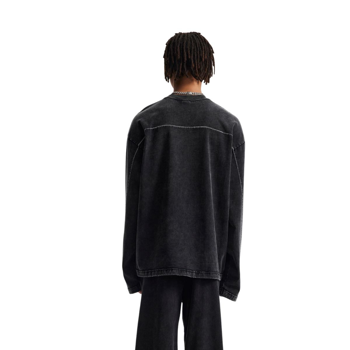 Vintage Oversized Long Sleeve Sweatshirt