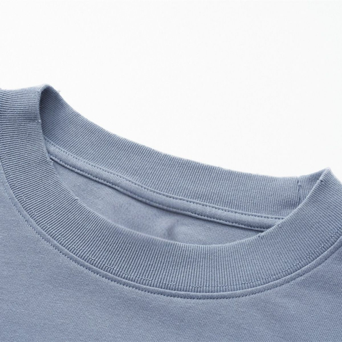 Washed Colorblock Contrast Sleeve Tee