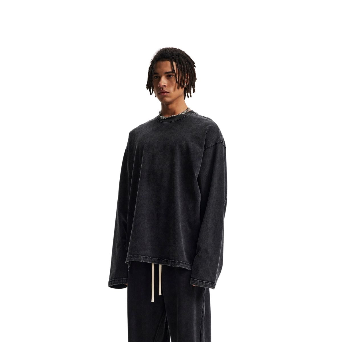 Vintage Oversized Long Sleeve Sweatshirt