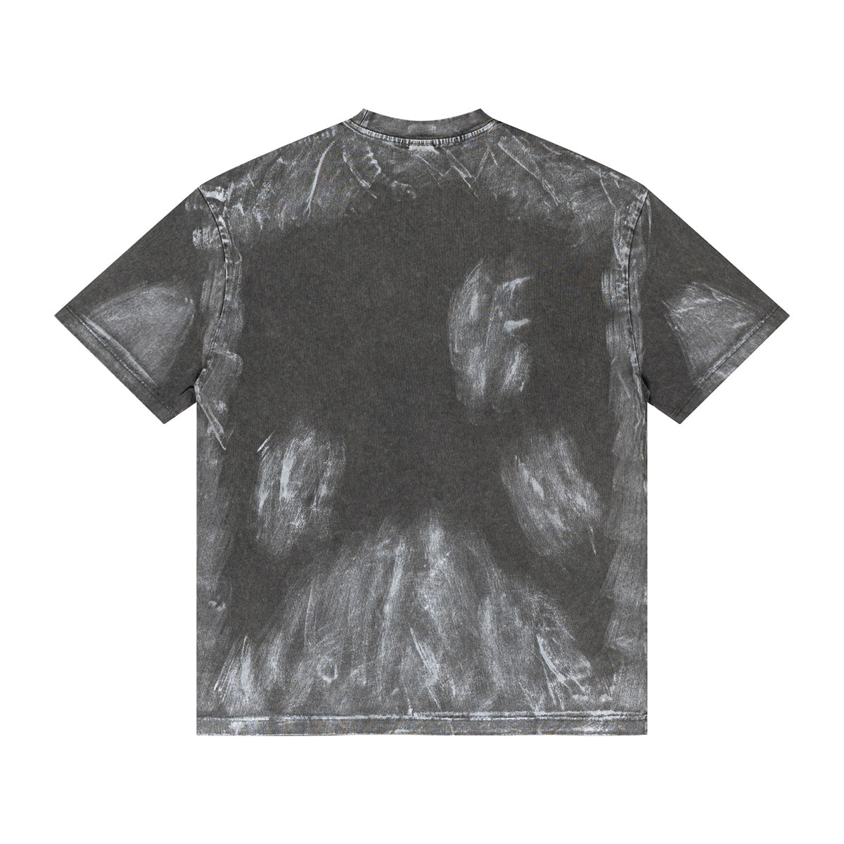 Camiseta holgada pintada a mano vintage de 270 g/m²