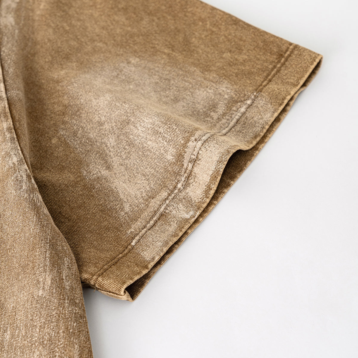 Camiseta holgada pintada a mano vintage de 270 g/m²