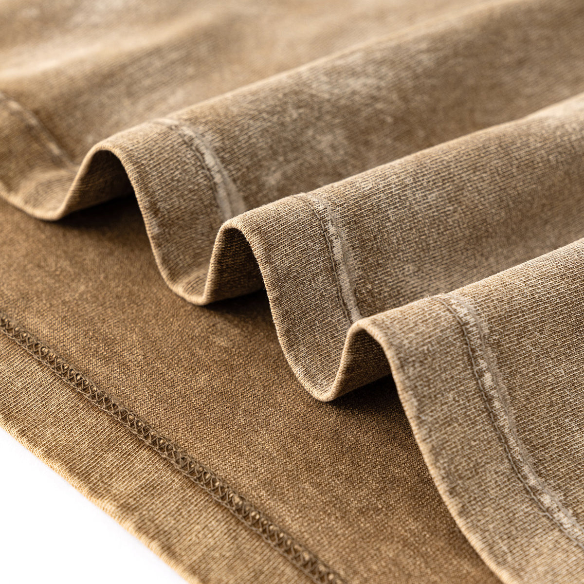 Camiseta holgada pintada a mano vintage de 270 g/m²