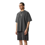 Camiseta Vintage Wash Reverse Destructive de 275 g/m²