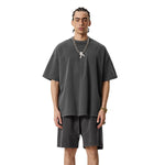 Camiseta Vintage Wash Reverse Destructive de 275 g/m²