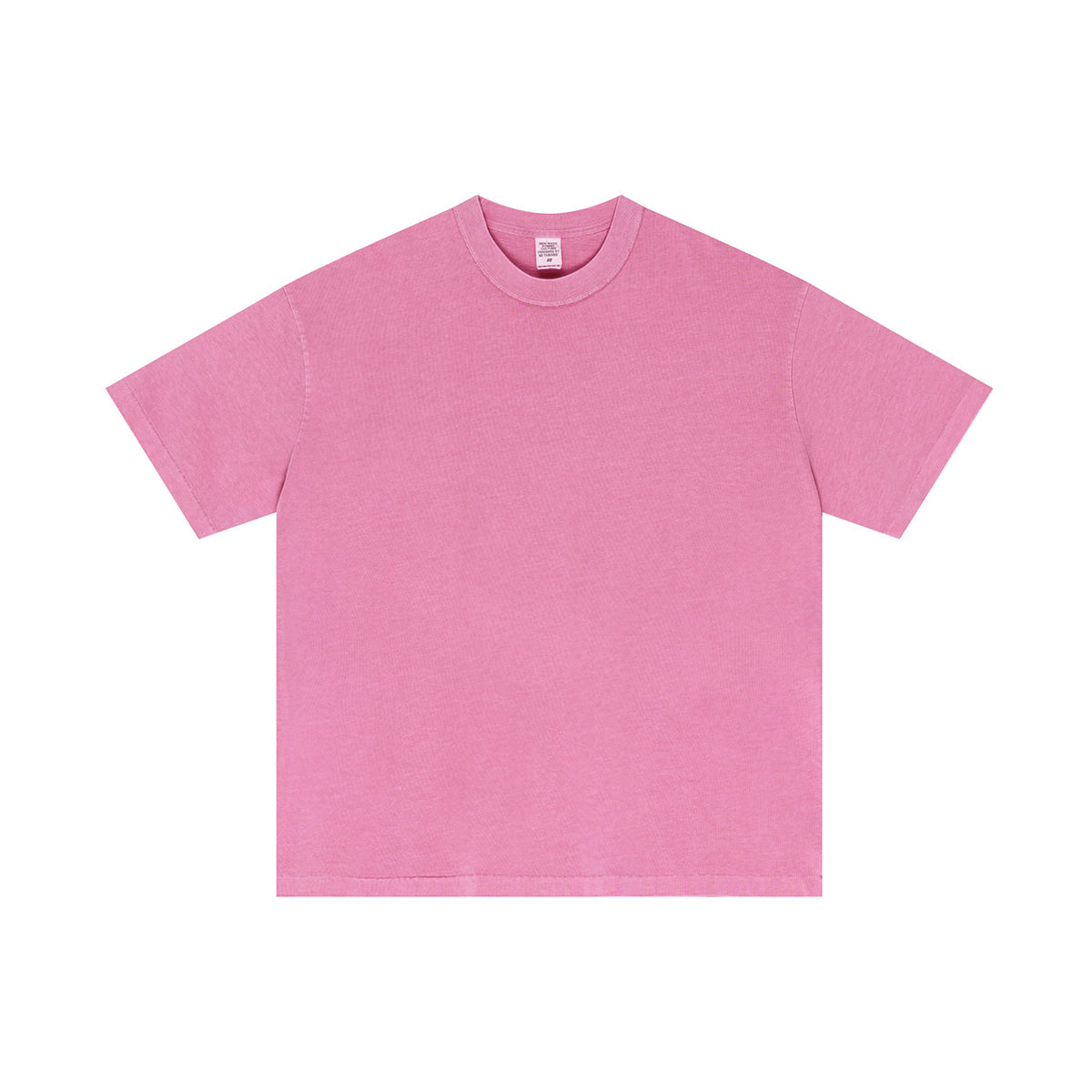 Camiseta con lavado inverso vintage de 275 g/m²