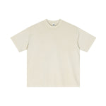 Camiseta con lavado inverso vintage de 275 g/m²