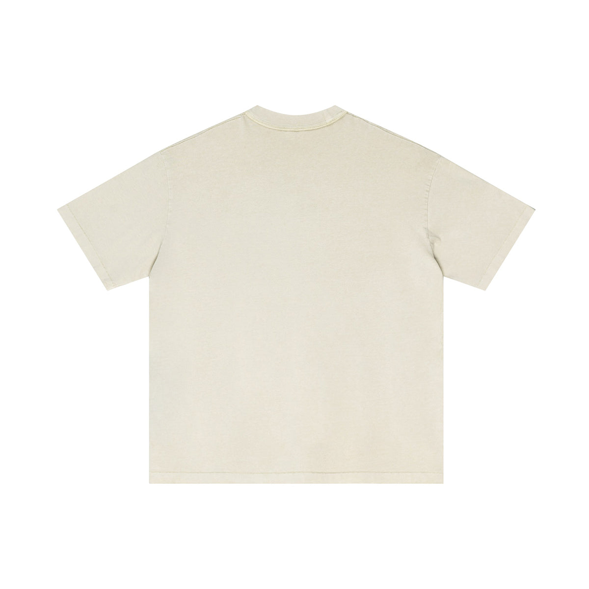 Camiseta con lavado inverso vintage de 275 g/m²