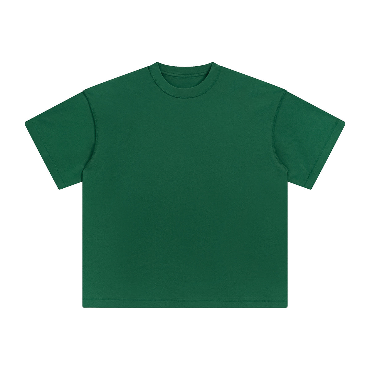 Distressed Edge Reverse Stitch Oversized Tee 7oz-INNBLAC Fashion Apparel