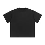 Distressed Edge Reverse Stitch Oversized Tee 7oz-INNBLAC Fashion Apparel