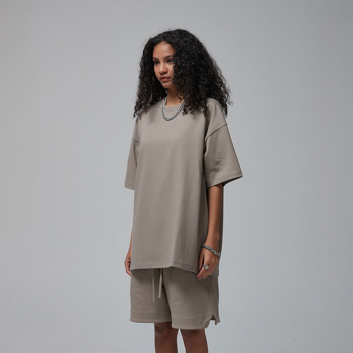 Women's Extra Heavyweight Basic T Shirt 11oz-INNBLAC Fashion Apparel