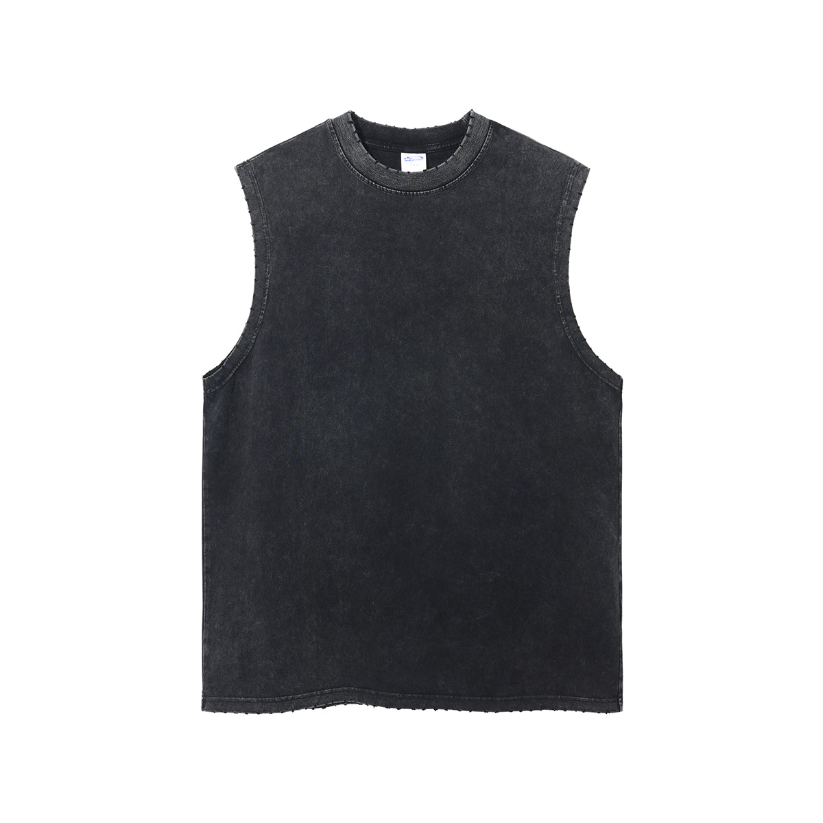 Women's Frayed Sleeveless T Shirt 8oz-INNBLAC Fashion Apparel