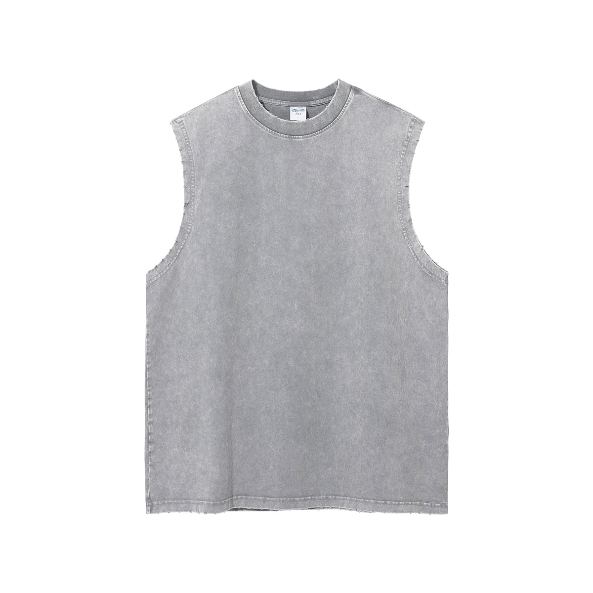 Women's Frayed Sleeveless T Shirt 8oz-INNBLAC Fashion Apparel