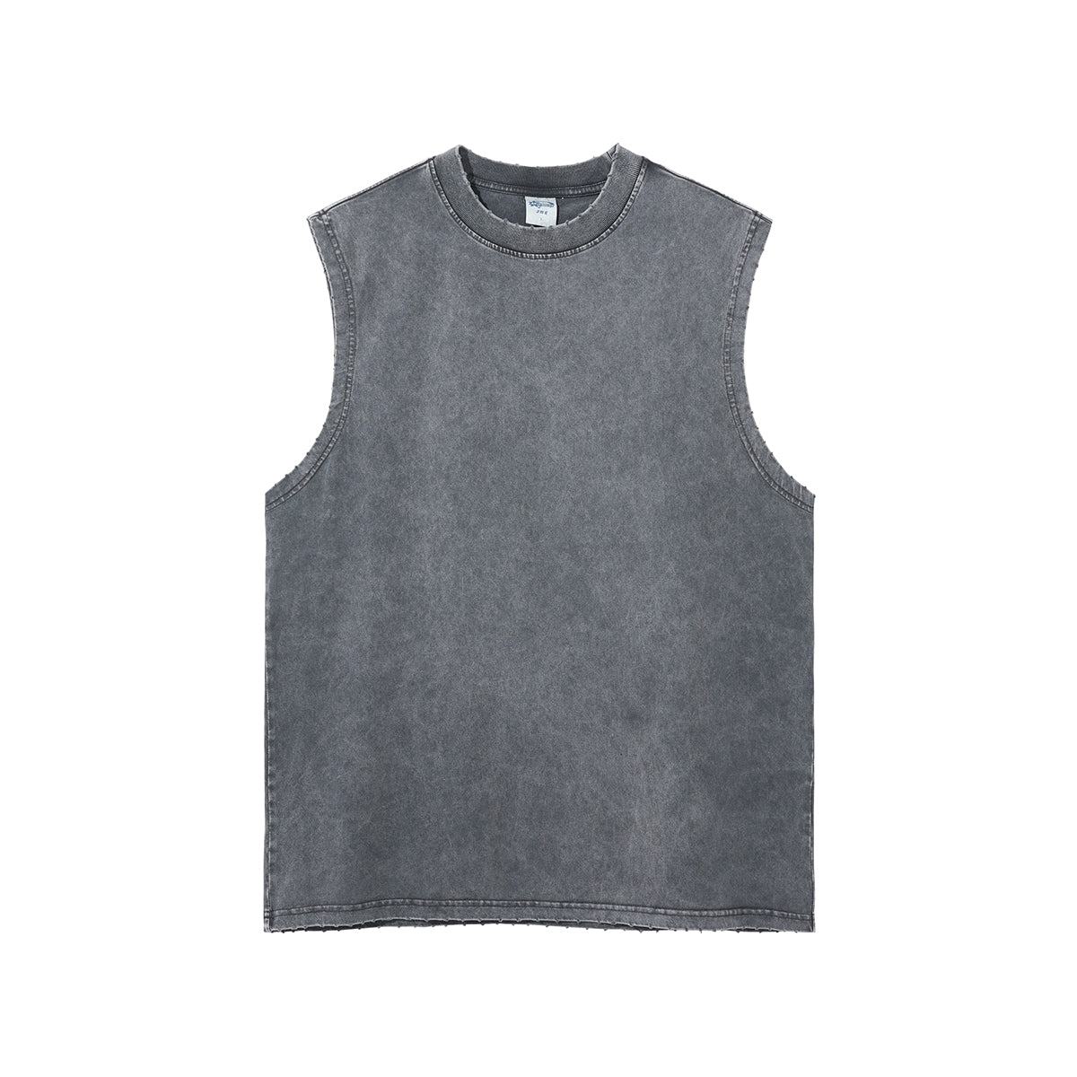 Women's Frayed Sleeveless T Shirt 8oz-INNBLAC Fashion Apparel