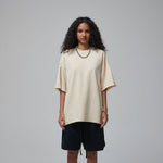 Women's Raw Edge 100 Cotton T Shirt 9oz-INNBLAC Fashion Apparel