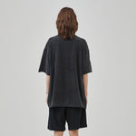 Women's Raw Edge Hem Vintage T Shirt 8oz-INNBLAC Fashion Apparel